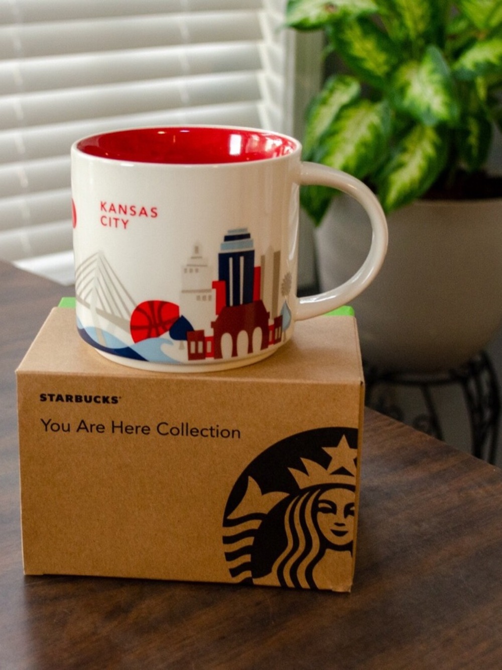 Starbucks You are Here Mug Kansas City